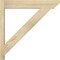 Ekena Millwork Traditional Slat Rough Sawn Outlooker, Douglas Fir, 6"W x 30"D x 30"H OUT06X30X30TRA06RDF - alternate 2